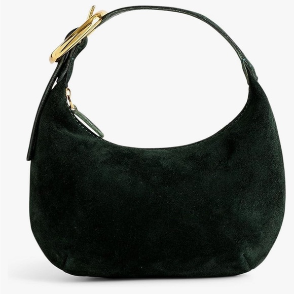 Madewell Suede Micro Buckle Hobo Bag - Picture 1 of 3